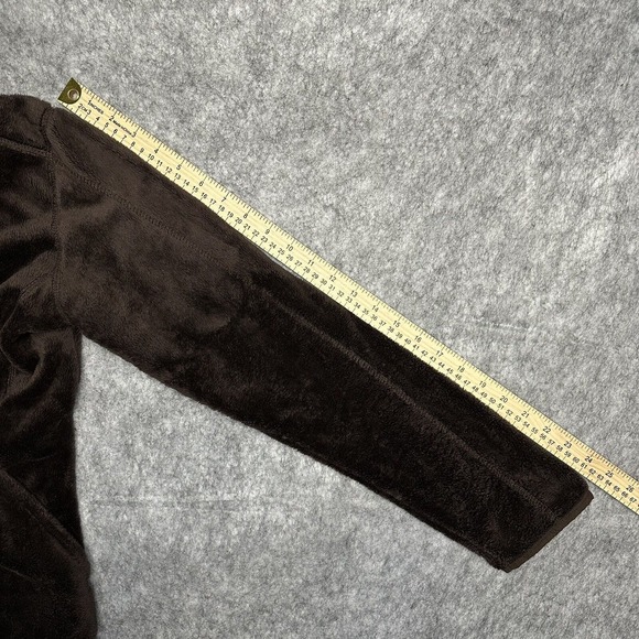 Nike ACG 1/4 Zip Pullover Fleece Jacket Hoodie‎ Brown Womens Sz LG - Picture 8 of 12